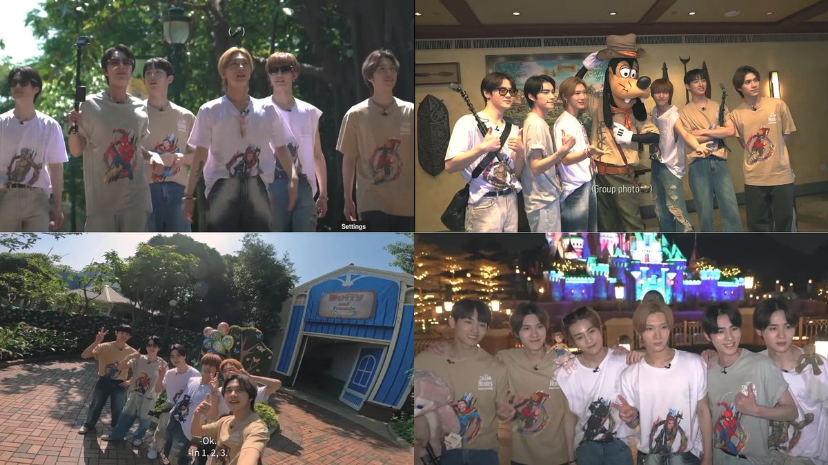 aside from the sponsorship, really happy that wayv as a whole got to roam around disneyland together cause it definitely feels like family trip where we just see them have fun together 🥹🤍