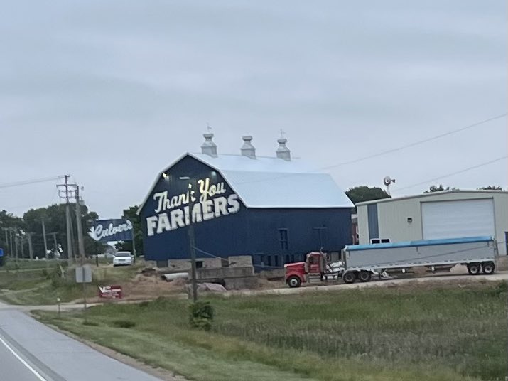 #ThankYouFarmers
@culvers 
#BeaverDamWi