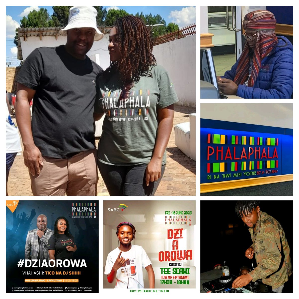 deep_renzo's tweet photo. Sanga misi ri rothe nga hafha Tembisa kha Mbekanyamushumo ya #Dziaorowa326pm na @shandu_vele @Ticoliphadzi na Mubveledzi @Rendys123 Musumbuluwo u swika Lavhutanu kha @Phalaphala FM
#TGIF
#Azisheeeeeeeee
#Muvango
🎵🎼🎶🎙️📻🎧🔥🔥🔥🕺🏿🕺🏿🕺🏿💃🏿💃🏿💃🏿 https://t.co/gGMQj6J6jx
