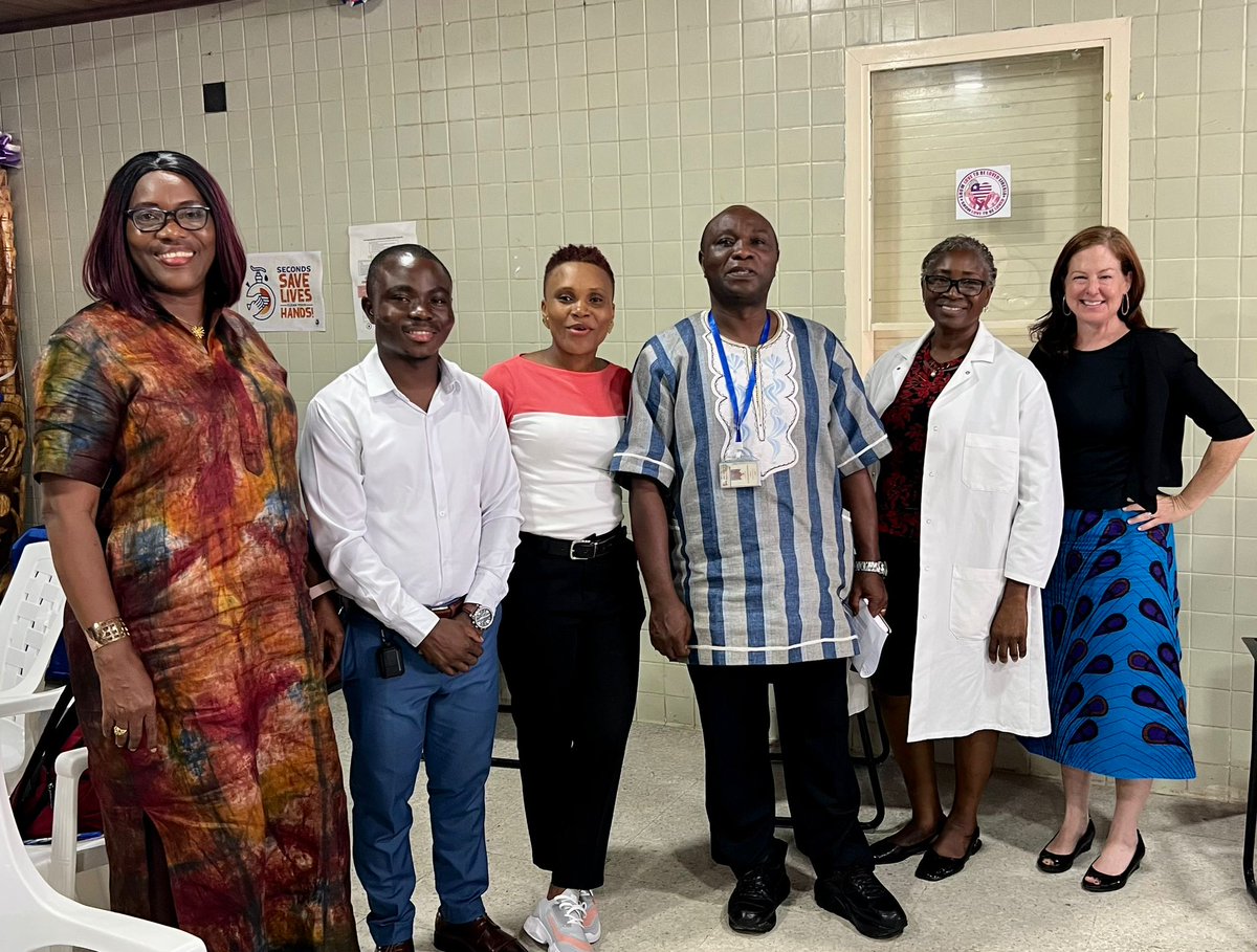 OfficialULCHS's tweet photo. ULCHS concludes a 4-day Residents as Teachers and Leaders Training. The training is part of its @GlobalDevLab-funded project, BRIDGE-U: Liberia. Join us for a livestream of today's closing event at 15:30 GMT. #Protocredit @mariehmartin1 @VUmedicine @YaleGH #JFK https://t.co/QApZ1ocnLB