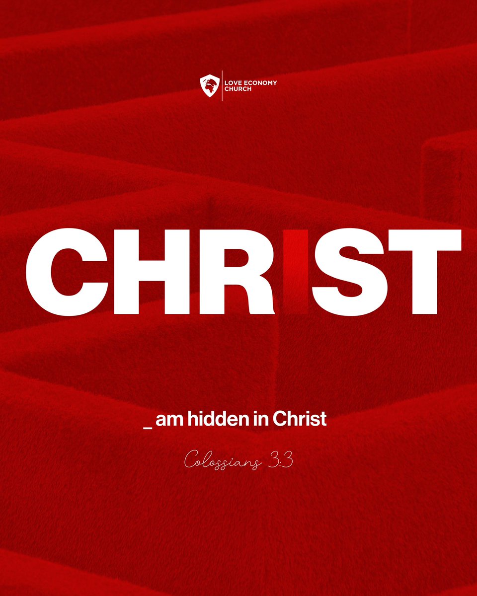 BishopIsaacOti's tweet photo. You in Christ, Christ in you!👌🏽❤️✨

Meditate on Colossians 3:3 today!😇

#bishopisaacotiboateng #loveeconomychurch #life #christ #jesus #bible #power #quiz #powerinyou #church https://t.co/el11av2iv3