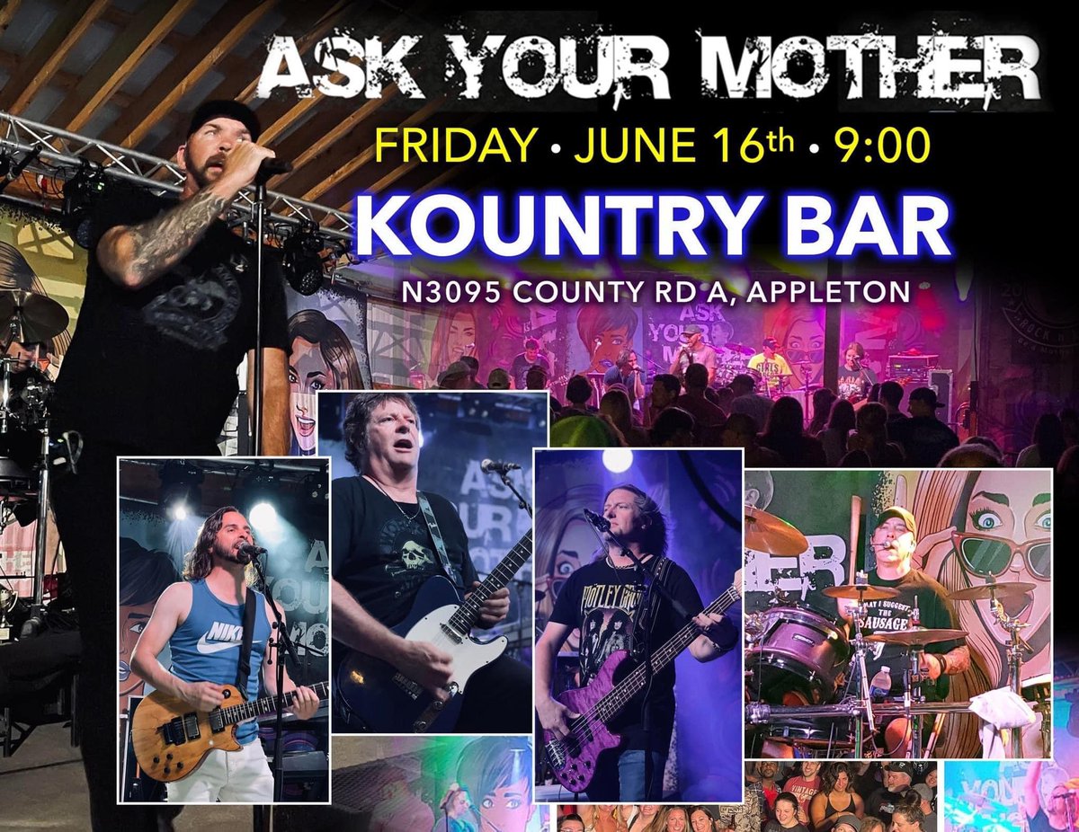 aymband's tweet photo. Tonight in Appleton! #rockshow https://t.co/lr8SFbX6K4