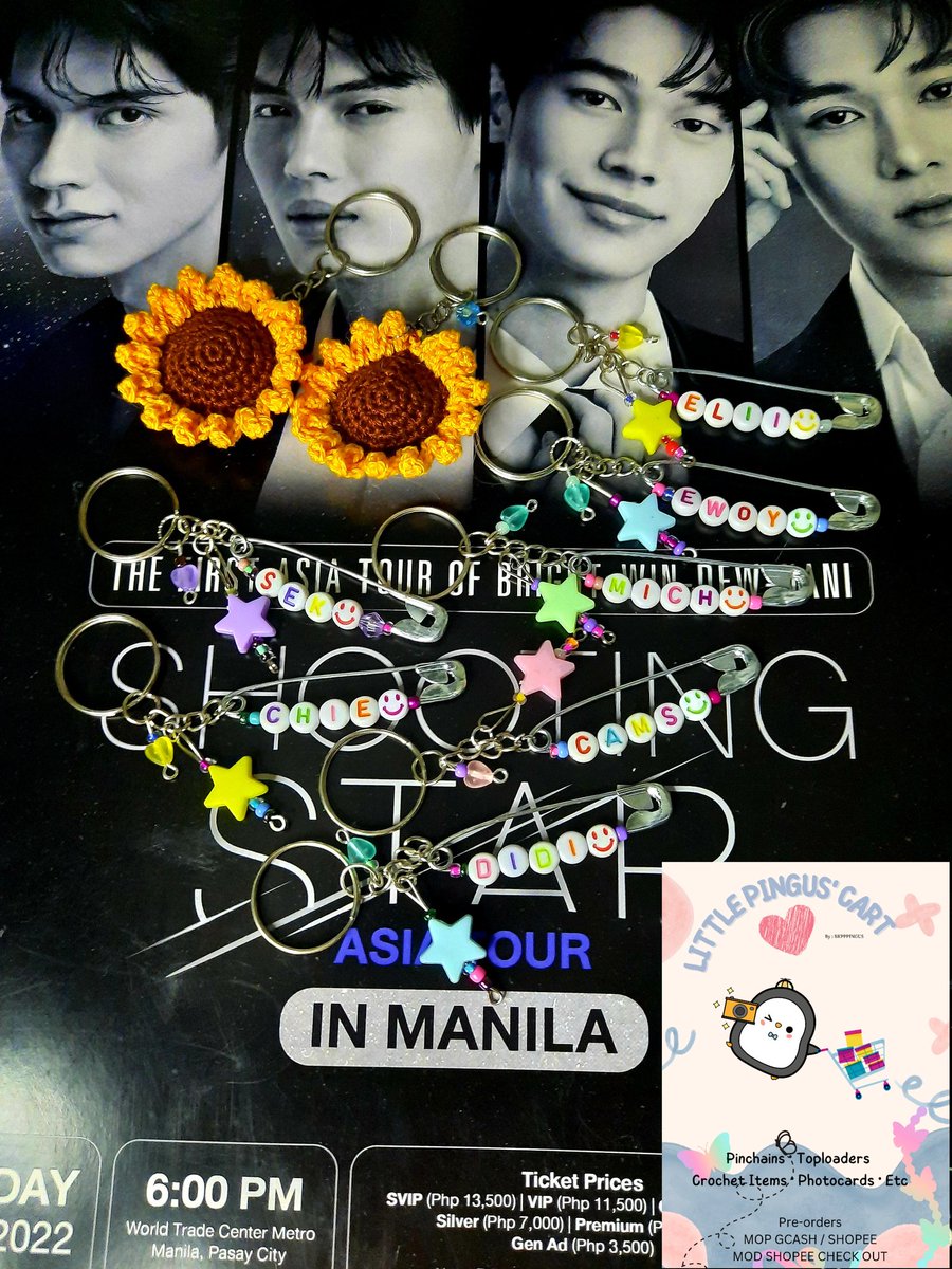 pinguscart's tweet photo. Thank you for purchasing Ms. Wendy.
For freebies commission or personalized keychains dm me.
Sunflower Crochet Keyrings Php. 25.00 (Php 28.00 w/ addtl beads)
Pinchain Keyrings
Php 20.00 (3-4 letters only)
MOP Gcash
MOD Shopee Check out
#freebiescommission #littlepinguscart https://t.co/ahrBibSXNl