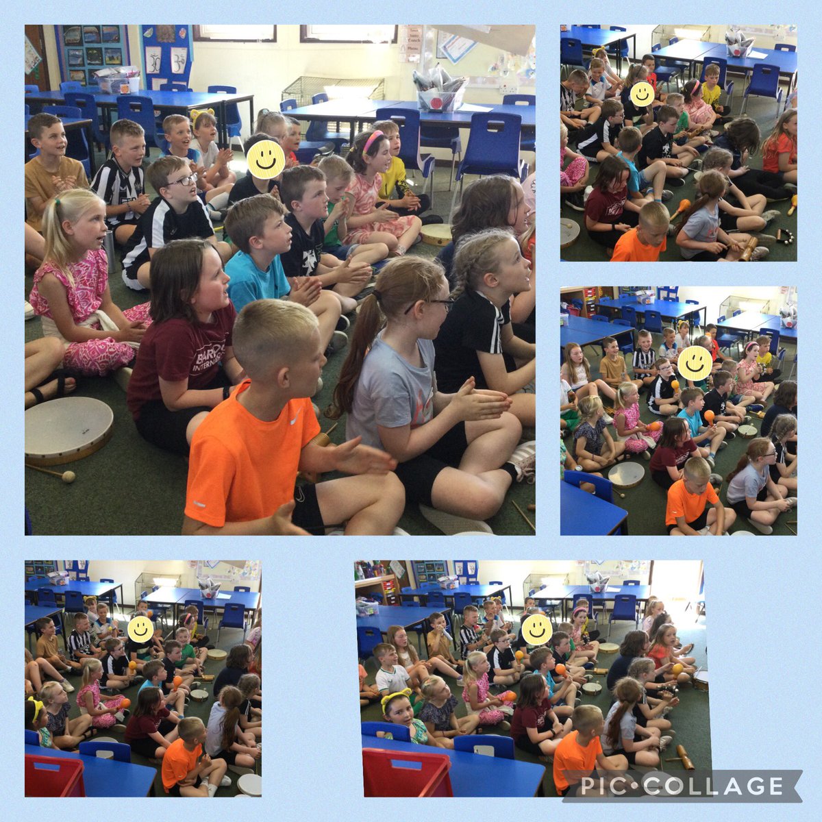 SouthWellfield's tweet photo. What a way to end a Friday! 3CR/LMc have enjoyed our @SingUpTweets session ‘Fly with the stars’. We used our voices &amp; hands, as well as a range of musical instruments to accompany the song ‘We are singing’. 🥁🗣🪘 #singup #togetherness #powerofsinging https://t.co/iPy02VJNTu