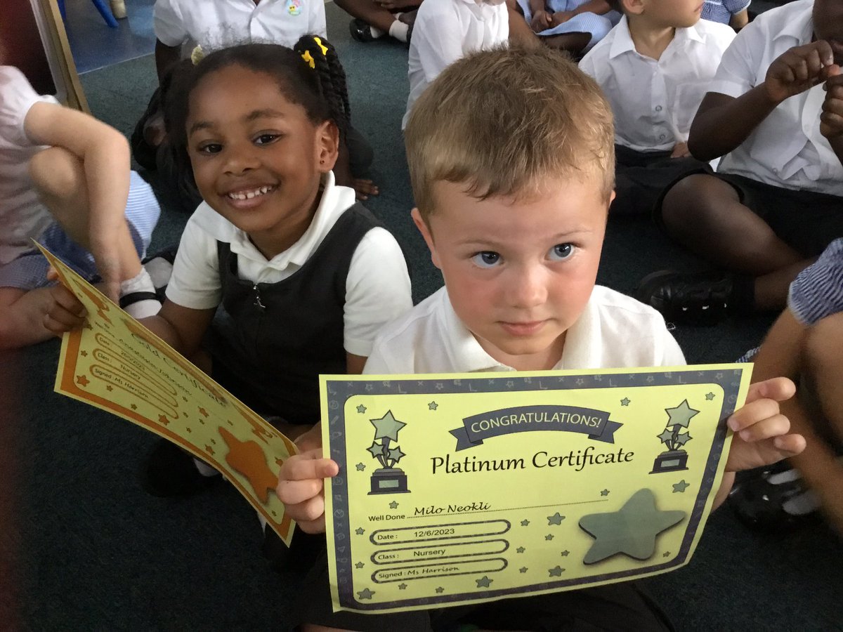 CEResurrection's tweet photo. Nursery’s weekly award winners!⭐️ #Reading #Writing #Maths #SchoolExpectations #TrackItPoints https://t.co/Vg9SICwUhr