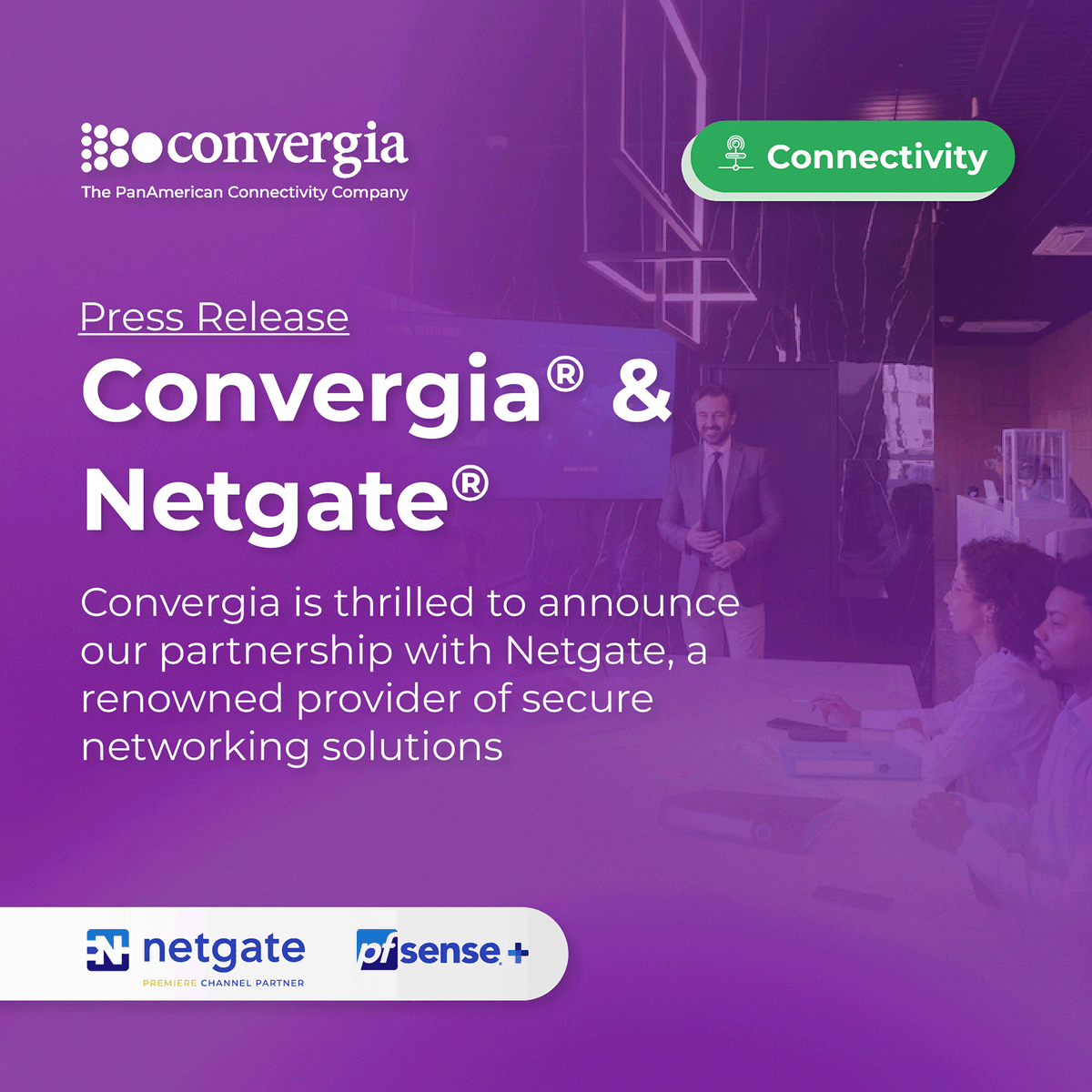 ConvergiaPanAm's tweet image. 🌟 We are excited to share the news of our partnership with @NetgateEU !
Read more details in our press release here: okt.to/giuIWG

#Netgate #NetworkingSolutions #pfSensePlus #TNSR #SecureNetworking #LatinAmerica #USA #Canada  #Convergia