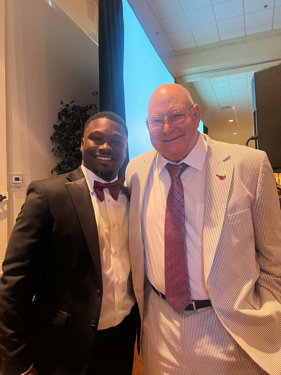 coach_ty12's tweet photo. On last night one of my former high school Head Coach, Laury DuPont was inducted into the 2023 Bayou Region Athletic Hall of Fame! I was excited to share this moment with you Coach. #hof #wsjrams #edgard https://t.co/rpqm1WvCR2