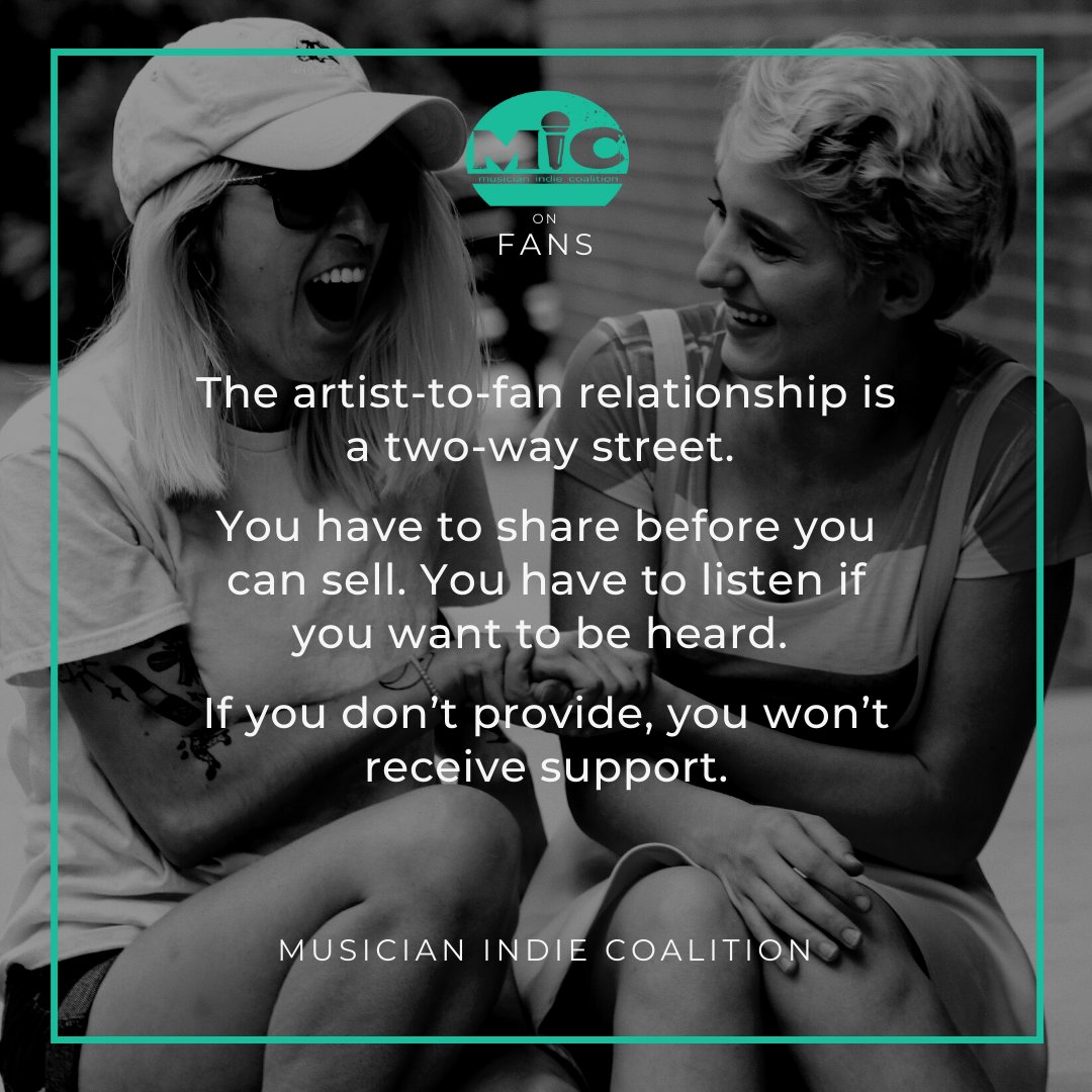 This is key to every musician's success. Most artist solely focus on what they need and don't think about how to make their fans happy.
.
.
. 
#musicianindiecoalition #artistdevelopment #bandsofinstagram #bedroomproducer #bedroomproducers #diymusic #diymusician #diymusicians #fem