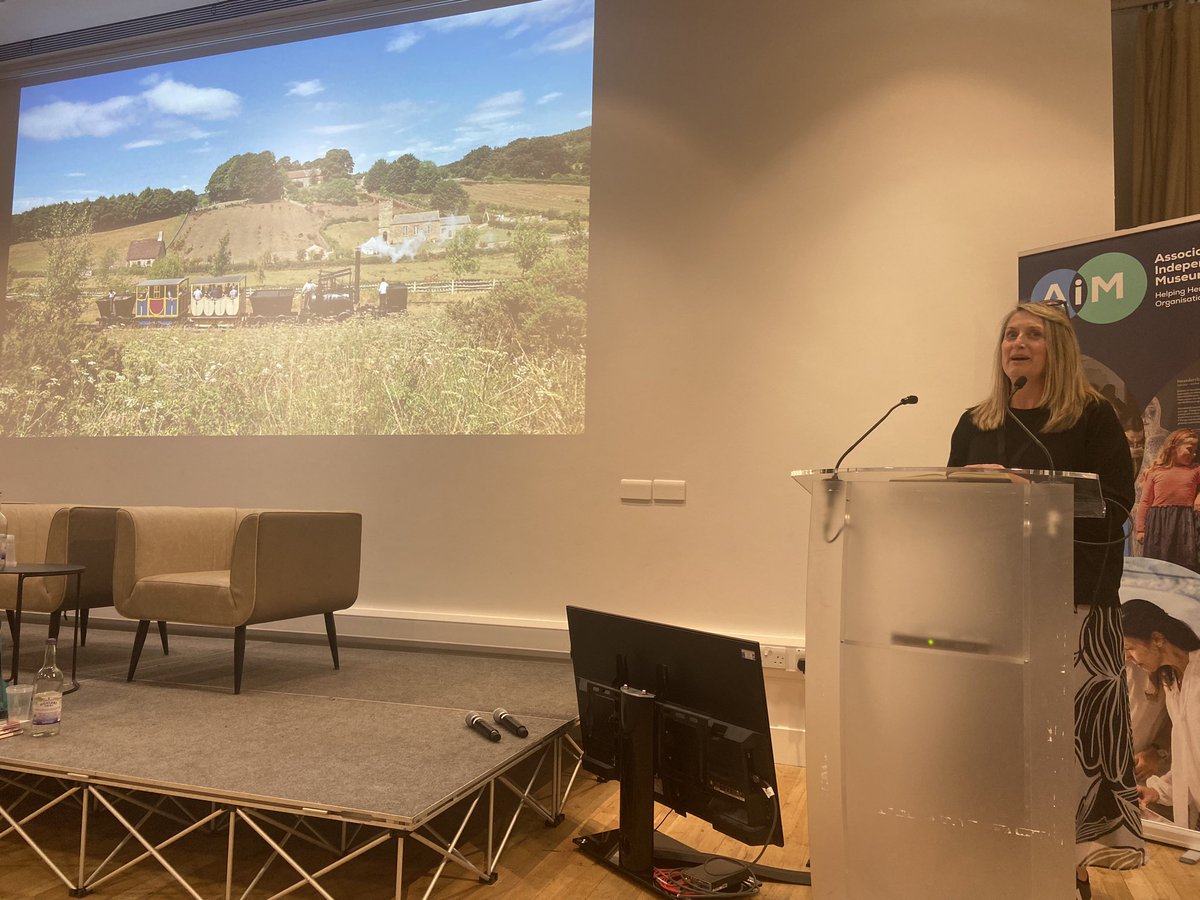 EmilyFrankish93's tweet image. A fantastic presentation from @RhiannonhilesDD and @CJDLoughran on the development and recruitment of our brand new board @Beamish_Museum #AIMConference2023 @Aimuseums