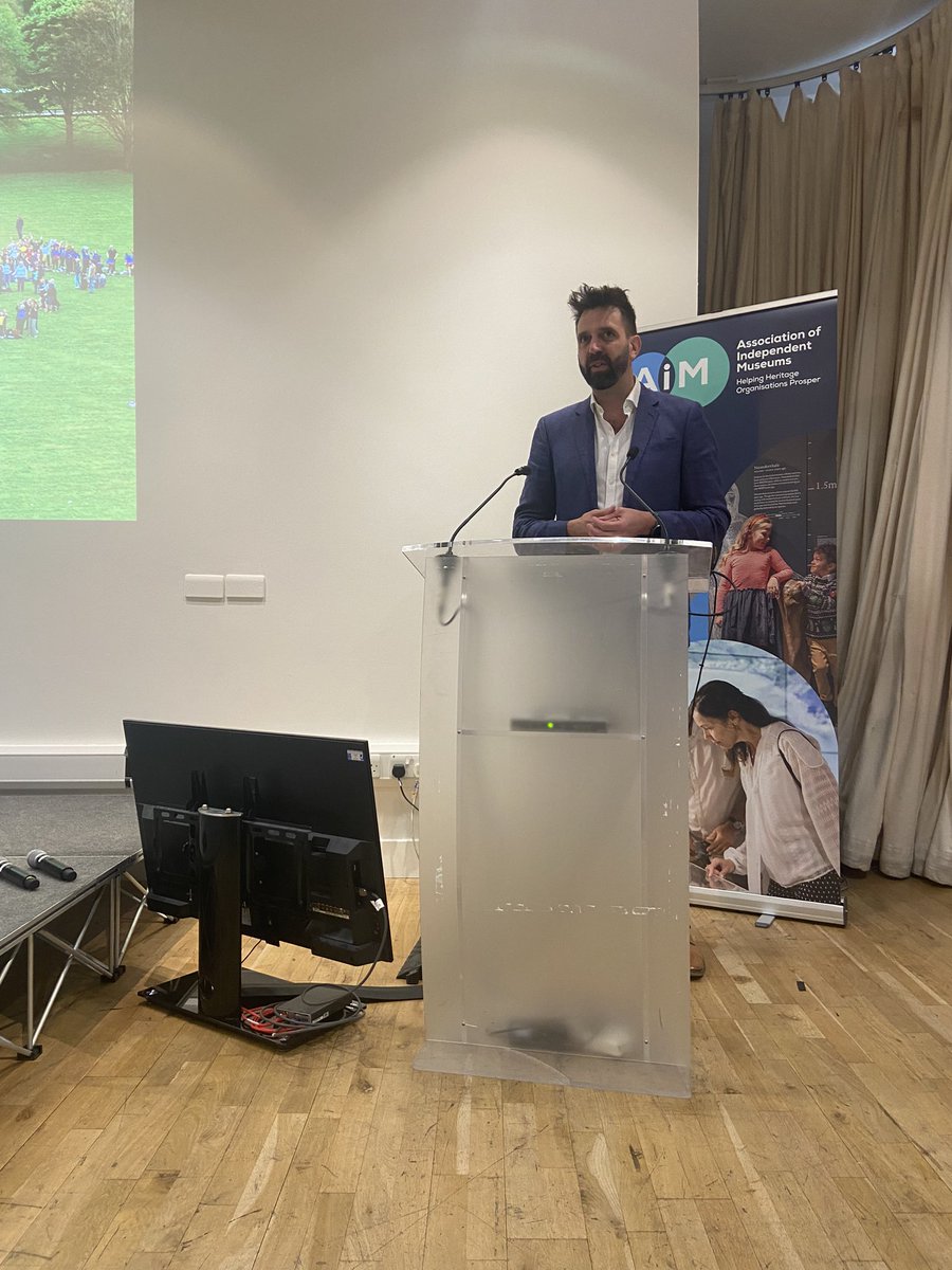 EmilyFrankish93's tweet image. A fantastic presentation from @RhiannonhilesDD and @CJDLoughran on the development and recruitment of our brand new board @Beamish_Museum #AIMConference2023 @Aimuseums