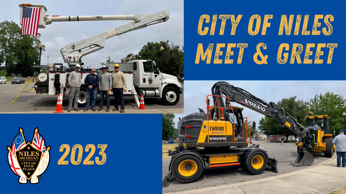 NilesUtilities's tweet photo. Our team had a blast at last night's 2023 City of Niles Meet &amp; Greet! 

Thank you to everyone who came out to share their thoughts with city staff.  We are so proud of the work our crews do for Niles residents and we can't wait to put your ideas into action! https://t.co/45K4qmcqzE