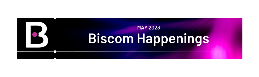 Biscom's tweet photo. Explore the newest Biscom Happenings Blog  - Stay up-to-date with all the exciting events taking place in the world of Biscom by checking out our latest blog post.

https://t.co/kWfLoTyCXU https://t.co/HpSI7GWQKS