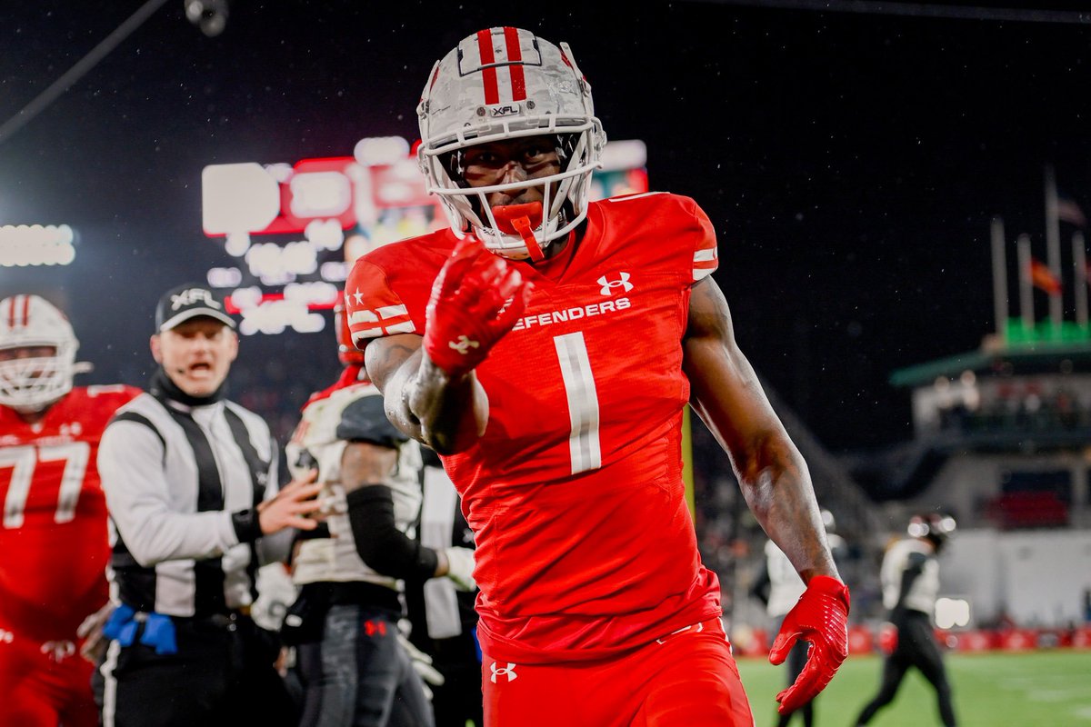 The #Falcons have signed WR Chris Blair, who played for the XFL’s DC Defenders. Blair caught 26 passes for 594 yards (22.8 yards per reception) in the XFL.