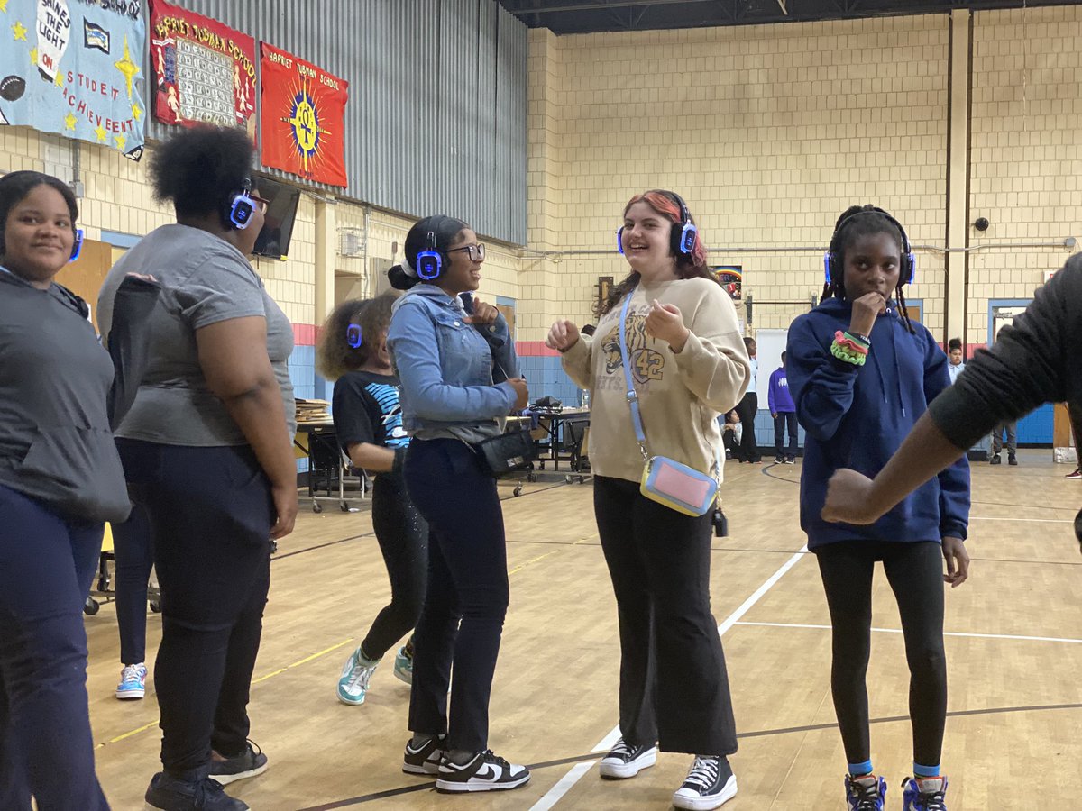 NPS_HTubman's tweet photo. Celebrating an Amazing 22-23 School Year with a Silent Dance Party @NPSvoices https://t.co/nd2FdM6jDH