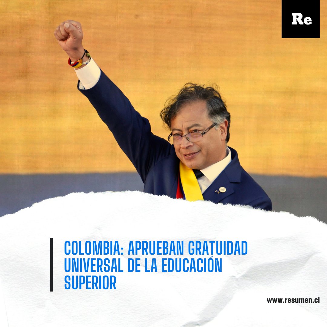 A través del proyecto Matrícula Cero, el gobierno de Gustavo Petro aprobó la promulgación de la ley que asegura la gratuidad universal en la educación superior para el pueblo colombiano.
acortar.link/OkPAd2