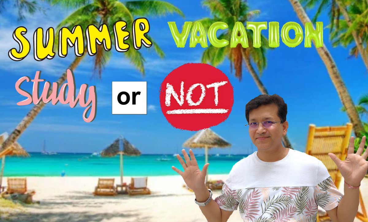 bansalruchin19's tweet image. Summer vacation - best for study, travelling and follow your passion ❤️❤️ #cbseboard #cbsestudents #maths #mathematics #ruchinbansal #ruchinbansalmaths #fun #happy #holiday #vacation ..
youtu.be/35j4-F5FSJQ