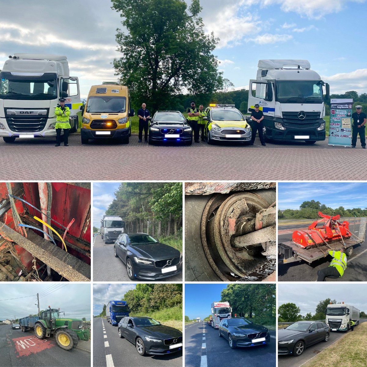 Hundreds of motoring offences have been dealt with by our officers during two operations involving the use of an unmarked HGV.
The multi-agency operations have take place during the past two months. 
For more information visit: orlo.uk/7cYLk