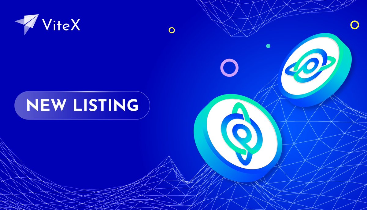 vitelabs's tweet photo. Excited to announce an upcoming listing on @ViteXExchange - @JoinOurPlanet!

Details:

🔘 Open deposit for $PLANET: June 17 at 7:00 UTC+0

🔘Open trade for $PLANET / $USDT: June 18 at 7:00 UTC+0

#DYOR $VITE $VX #ViteNetwork #JoinOurPlanet https://t.co/vTcfnnBY9G