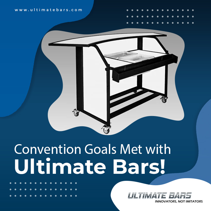 Your convention deserves the best! Meet and exceed expectations with our high-quality, portable Convention Bars. Perfect for high-volume events, our bars are easy to transport and set up. Check out bit.ly/3OkkROw/ now!  #UltimateBars #ConventionPlanning #EventProfs