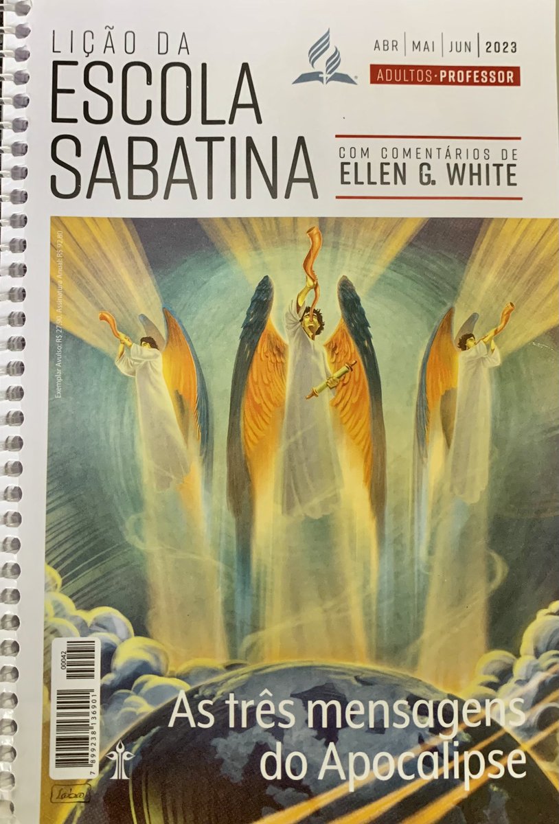 Joias da lição…

Somos transformados pela contemplação - essa é uma lei, tanto da natureza intelectual quanto da espiritual. A mente vai se adaptando aos assuntos com os quais se ocupa. 
O Grande Conflito [CPB, 2021], p. 462
#LesAdv 
#EscolaSabatinaViva