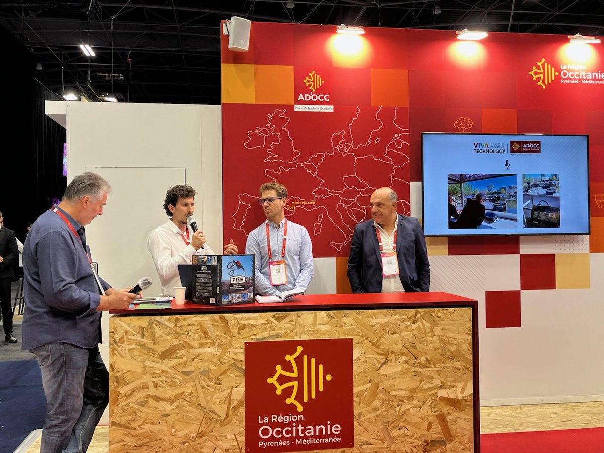 GroupHurricane's tweet image. Aujourd’hui #HurricaneGroup présente son savoir faire au cœur du salon #VivaTech 🚀

@VivaTech @GSWParis