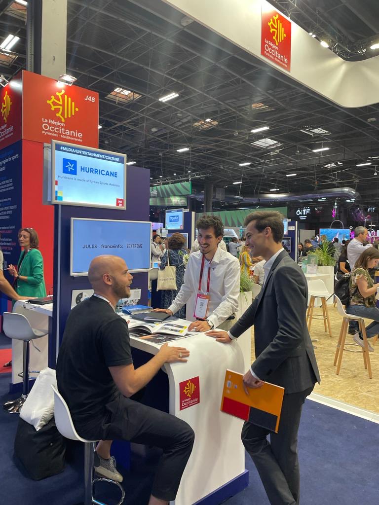 GroupHurricane's tweet image. Aujourd’hui #HurricaneGroup présente son savoir faire au cœur du salon #VivaTech 🚀

@VivaTech @GSWParis