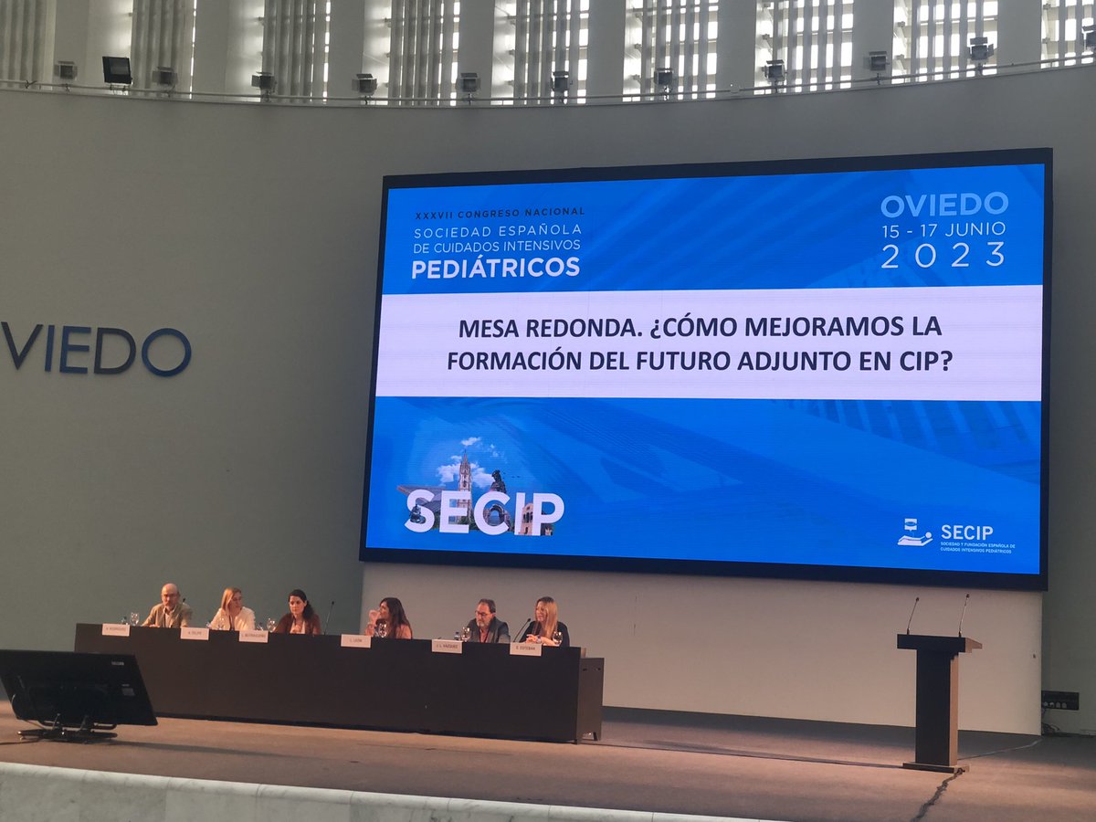 lasecip's tweet image. Mesa redonda: ¿Como mejoramos la formación del futuro adjunto en CIP? #SECIP2023