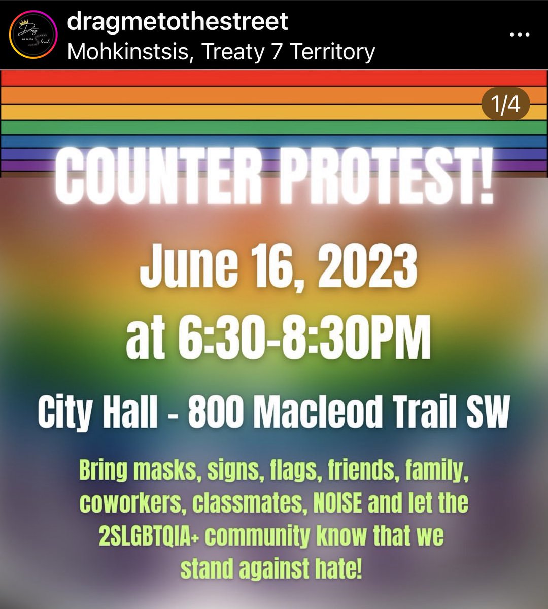 MrAndyNgo's tweet photo. A #trans activist group in Calgary, Canada is organizing a direct action today against a #Muslim group planning to protest “LGBTQ indoctrination in public schools.” The trans group says the Muslim group is not representative of Muslims and that they are fascists. #Islam #Pride https://t.co/2wcMrzOUfZ