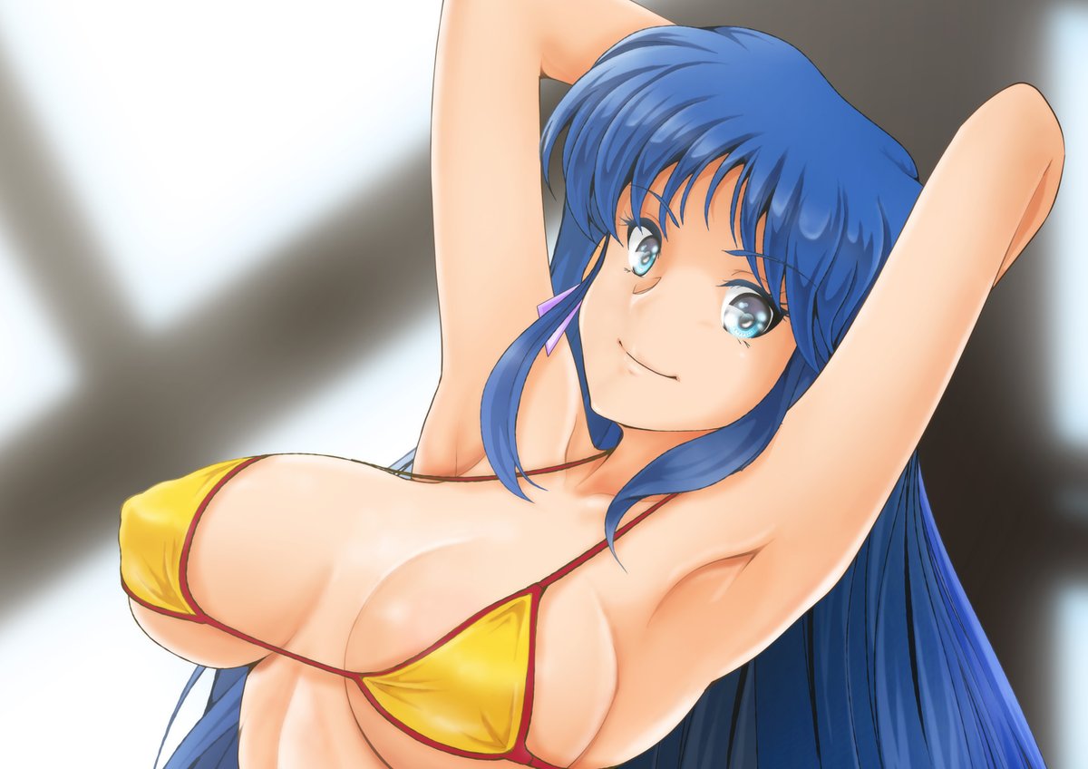 今日も過去絵!
ユリさんケイさんビキニなのぜ! 