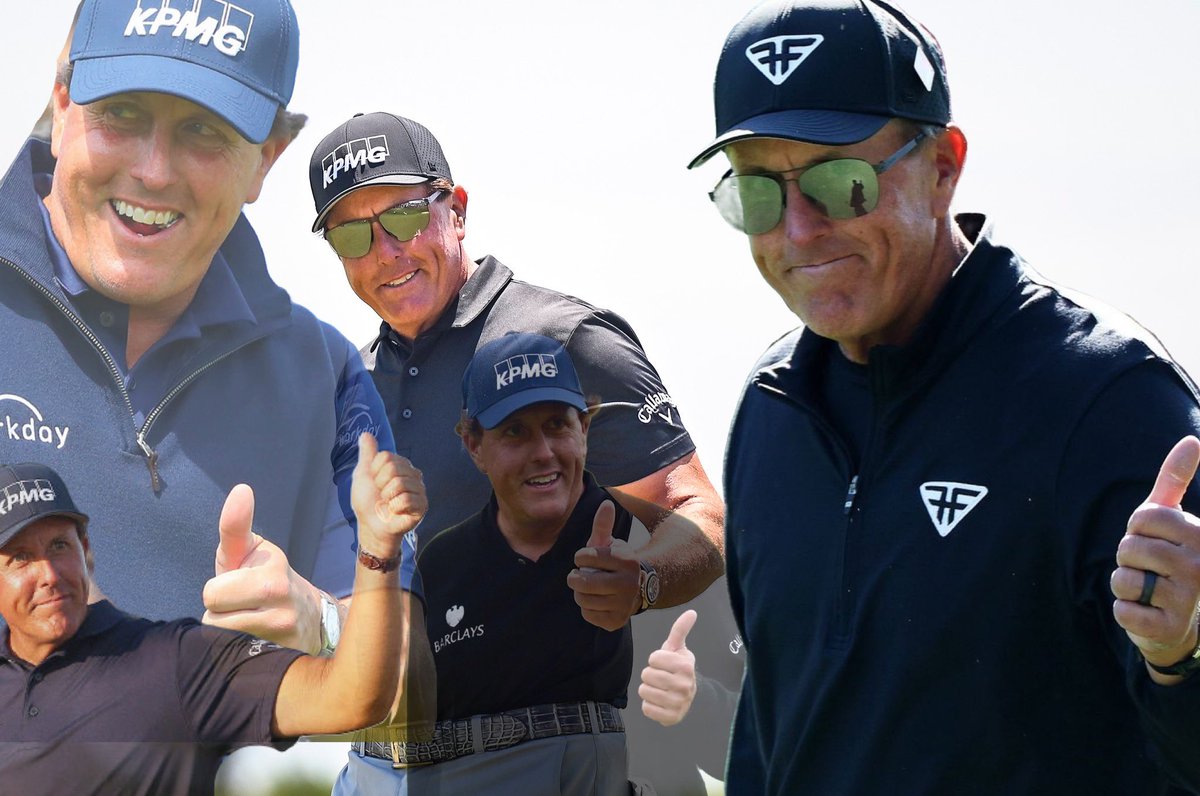 flushingitgolf's tweet photo. Phil Mickelson:

• 57 professional wins
• 6 major championships
• oldest ever major winner
• last amateur to win on the PGA Tour
• 12 Ryder Cup appearances
• 2 epic calves
• a million thumbs up to fans
• 3 decades of entertainment

Happy 53rd birthday to a golf legend! 👍 https://t.co/nXhXJdHKzW