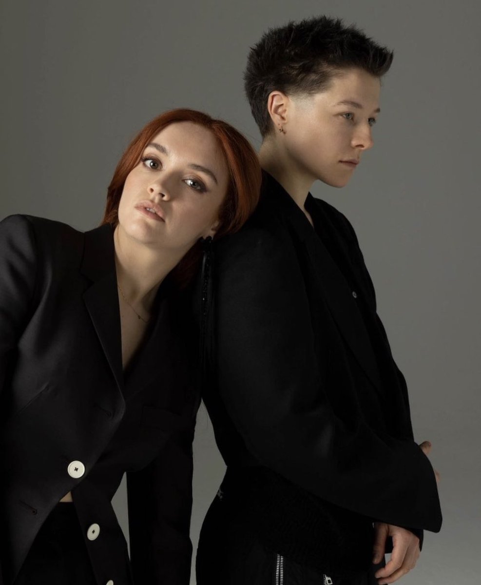 Olivia Cooke and Emma D’Arcy photographed by Rose Forde for Deadline