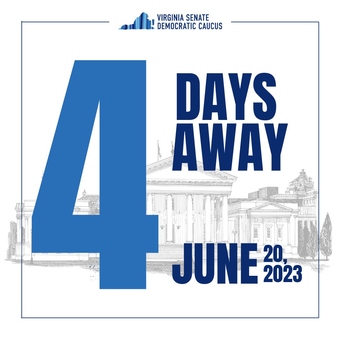 Mark your calendars, Virginia! We’re only four days away from the Primary Election.   

You have the power to shape the future of our state and set a precedent for the issues that matter the most.  

What’s on your ballot? You can find out here: elections.virginia.gov/casting-a-ball…