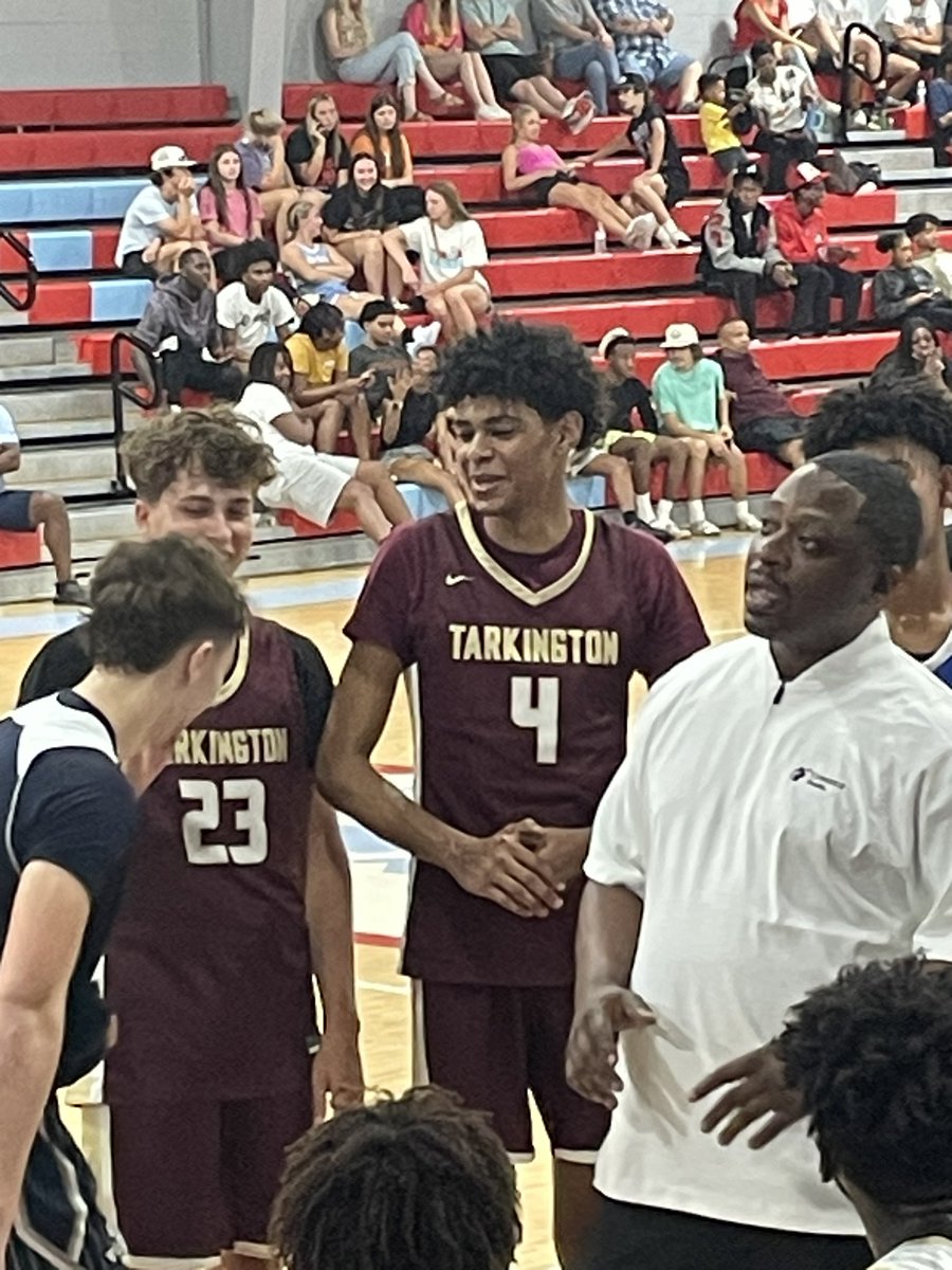 Great seeing <a href="/jase_hightower/">Jase Hightower</a> and <a href="/CoryArm67577311/">Cory Armstrong</a> wearing the Tarkington uniforms one last time in the SETX Coaches Association All Star Game last night.