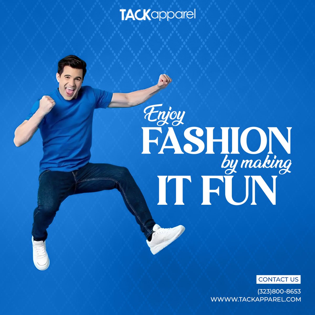 Tack Apparel designs clothing with comfort and style in mind.

#Tackapparel #fashion #summer #apparel #style #shirtmanufacturer #customshirt #custompants