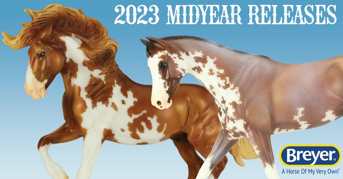 Breyer Model Horses on Twitter "Meet the 2023 MidYear Releases! 🎉 We