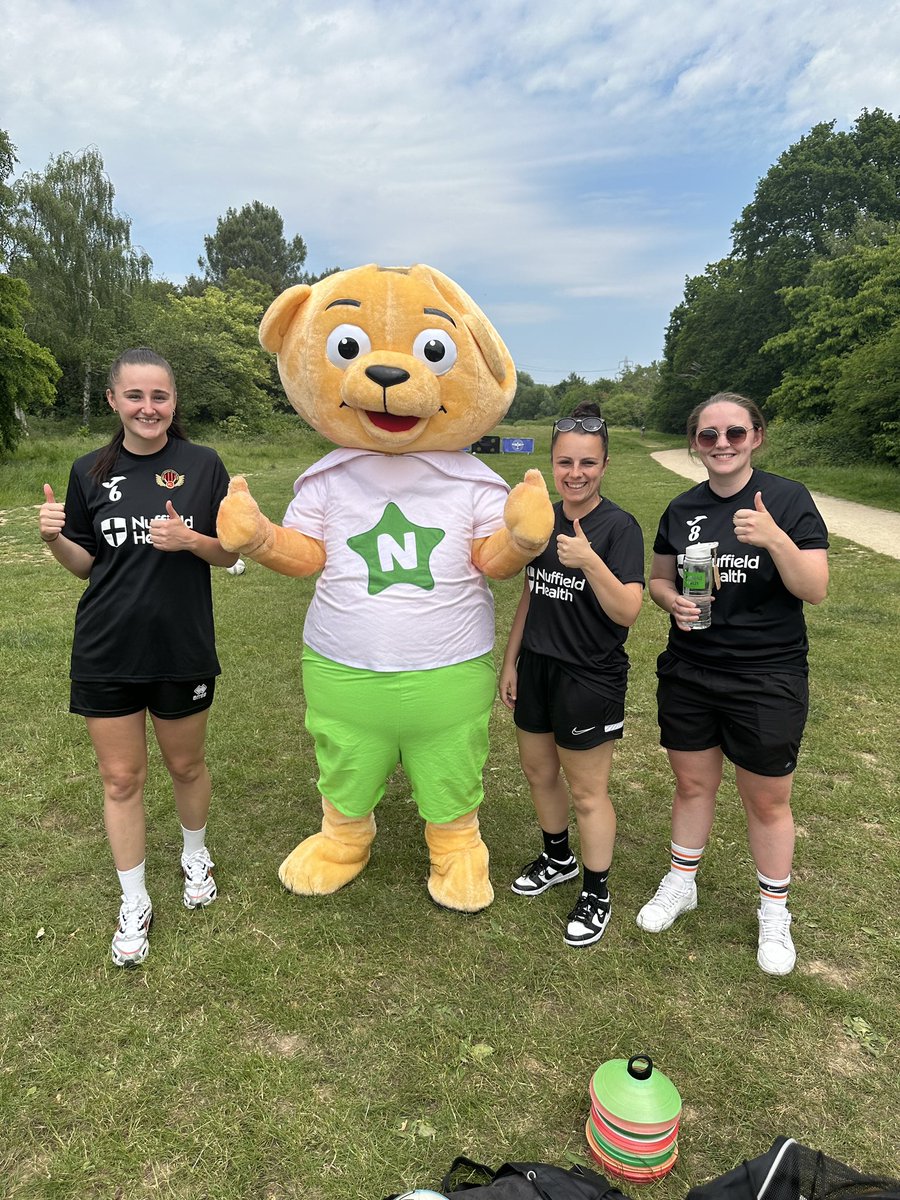 It was great to support Nuffield Health Wessex Hospital with their Healthy Family Day at Pavillion on the Park!

It’s a great spot and it was a fab afternoon of football alongside a range of other healthy activities.

Thanks to the Winchester City Flyers players who joined us!❤️