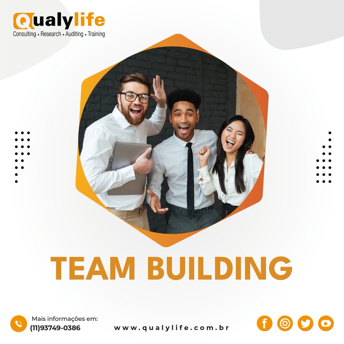 _qualylife's tweet photo. Quer transformar sua equipe com métodos do Team Building? Fale com a Qualylife:
https://t.co/JoQW9upM8c
(11 )93749-0386

#teambuilding #capacitacao #climaorganizacional #qualylife #gestaodeequipes https://t.co/B3A8iiIc1V