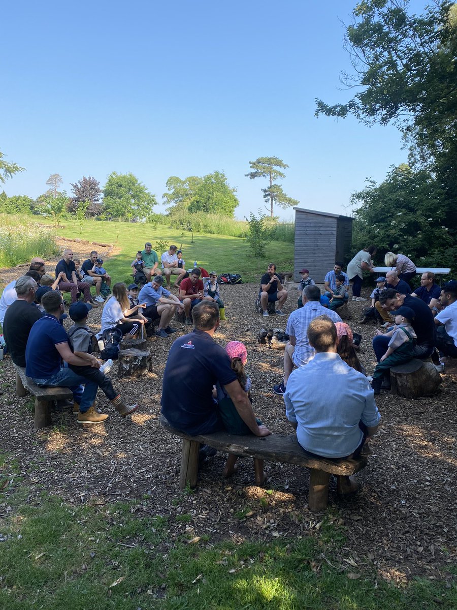 BelMiles73's tweet photo. What a wonderful βmarvellous menβ celebration at Forest School today. Thank you to all the Daddies who came along and joined in enthusiastically! @winterfoldhs #thewinterfoldway #winterfoldreception https://t.co/WMyJRLtV9r