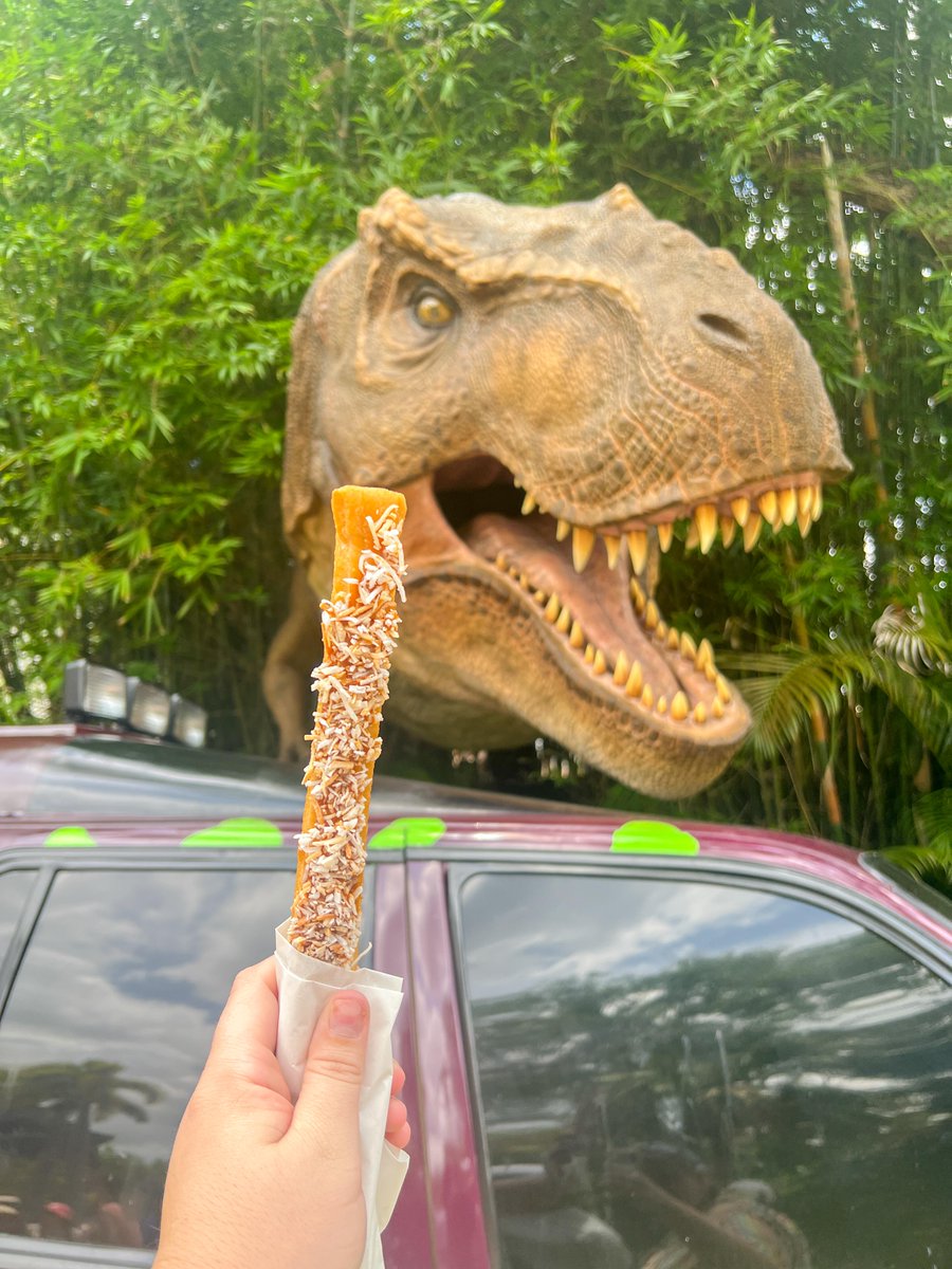 Herbivores agree, the Coconut Cajeta Churro is dino-mite. Available at Natural Selections!