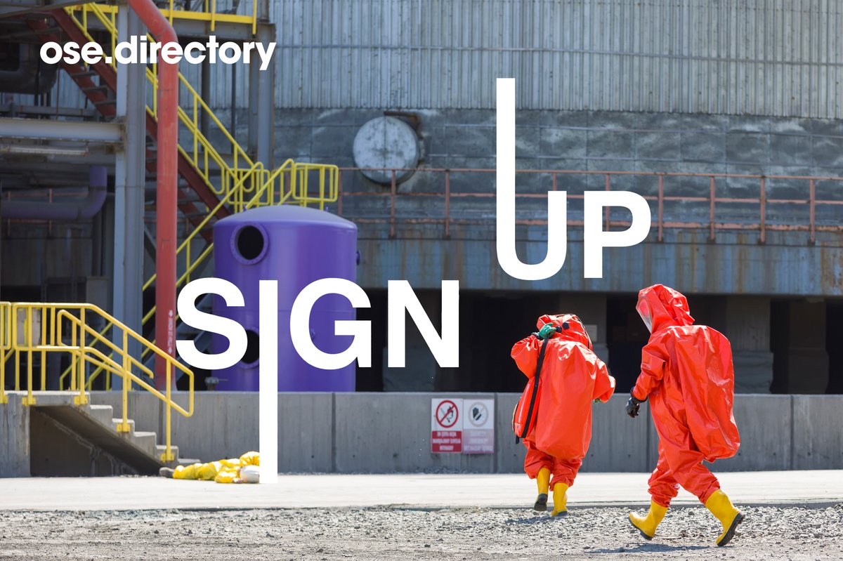 📩 Subscribe to keep up-to-date with health, safety &amp; environmental monitoring products from across the globe via email!

Sign up now...
ose.directory/contact/

#osedirectoty #workwear #industryexperts #industryfocus