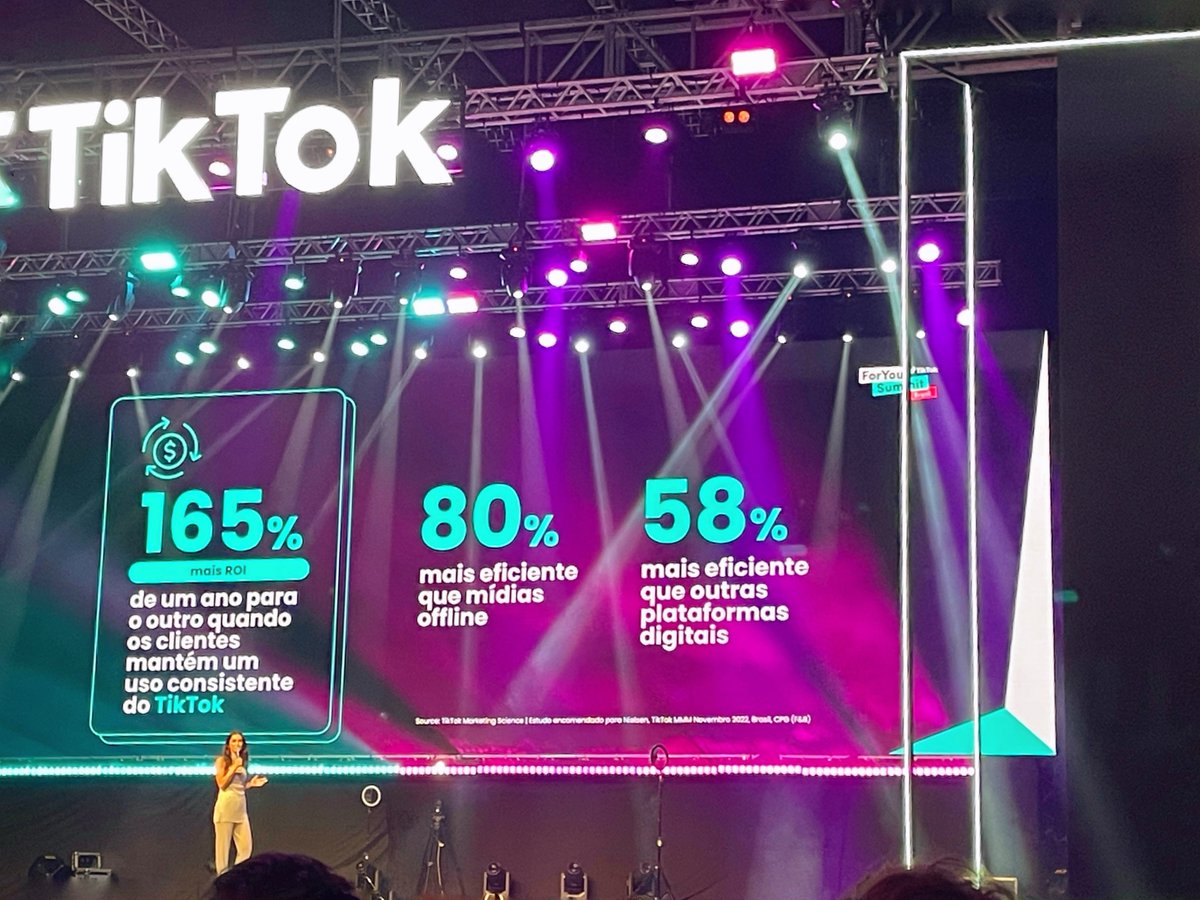 Aproveite o poder do TikTok para impulsionar sua marca!

Participamos ontem do evento do TikTok Brasil e ficamos impressionados com os dados compartilhados.

Sabia que 79% das pessoas recomendam uma marca após serem impactadas por um criativo no canal? 

#GrowthTransformation