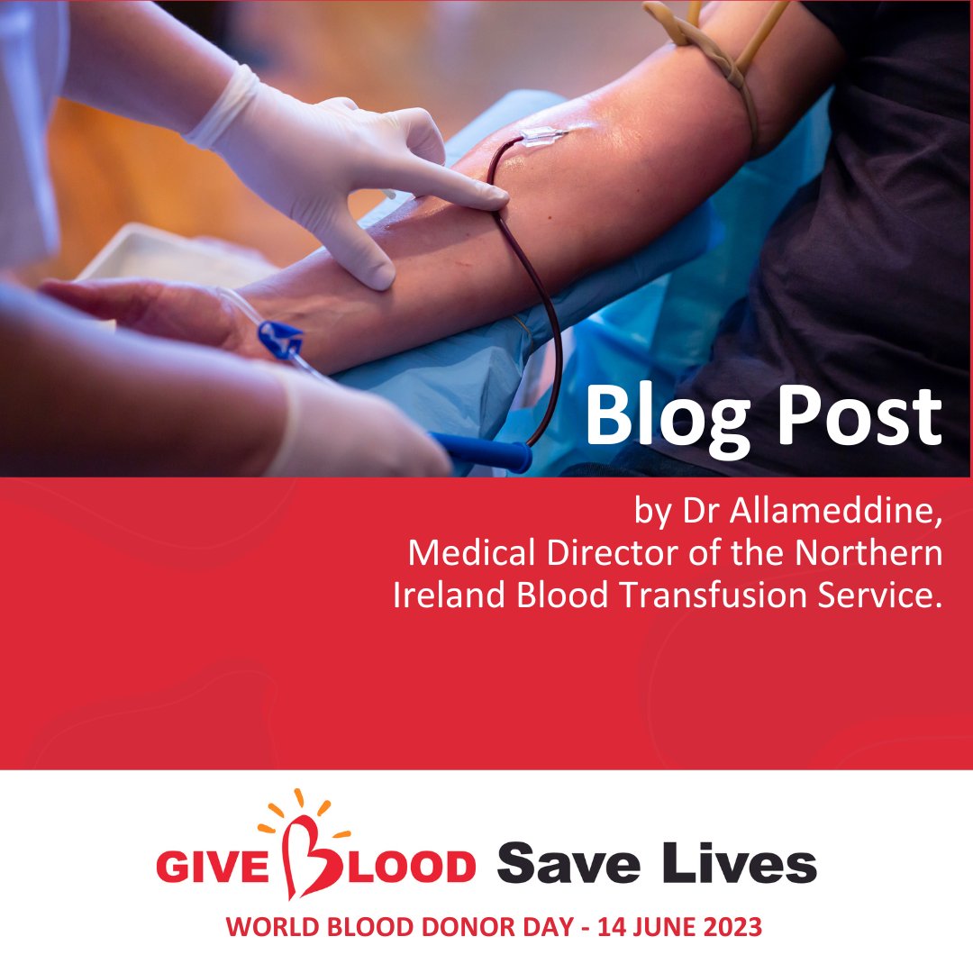 To round off this year’s #WorldBloodDonorDay, we catch up with our new medical director Dr Allameddine on how donated blood is used right here in #NorthernIreland and the importance of giving blood.  Read more here: nibts.hscni.net
#giveblood #givebloodsavelives #giveback