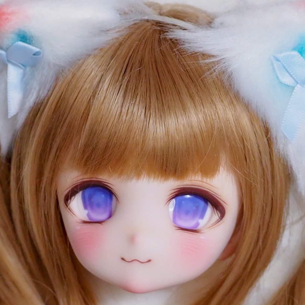 Doll03Mami's tweet image. 27ちゃんのメイクが終わった〜🐈‍⬛✰⋆｡:ﾟ･*☽*ﾟ
ねこはお好きですか？(៸៸᳐&amp;gt;⩊&amp;lt;៸៸᳐)♪

#DD27 #ドルフィードリーム