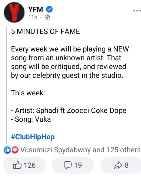 Sphadi_SA's tweet photo. Thanks to @Yfm  for the great opportunity last night.🙏🏽❤️
https://t.co/Mk27oaCrgF https://t.co/NAtHiLRxeQ