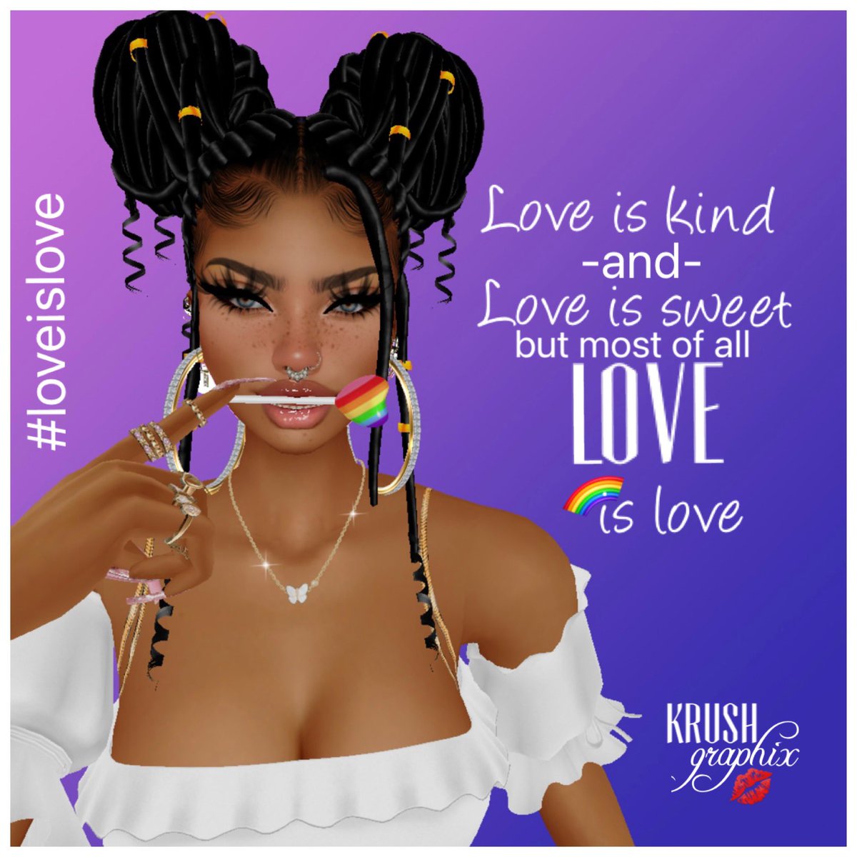 krushgraphix's tweet photo. SHOP new arrivals for #happypridemonth via @blkunicornmerch 🥹🌈💖🦋 #loveislove #krushgraphix💋 #brownsugarpromotionsllc #ahseknovel #blackunicornmerch https://t.co/62NGMTxgOI