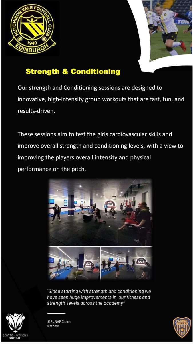 𝐀𝐜𝐚𝐝𝐞𝐦𝐲 𝐈𝐧𝐟𝐨𝐫𝐦𝐚𝐭𝐢𝐨𝐧 2

Have a read up on what we offer 🤓📖

For more information contact hvfcacademy@gmail.com 

#Hutchie🟡⚫️ #academy #talent