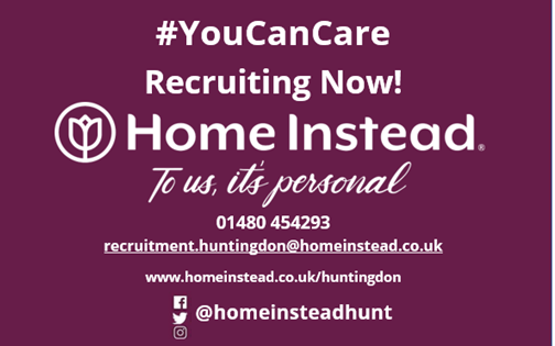 We are hiring!
Applicants will need to have a driving licence and access to a vehicle, be able to work every other weekend and have availability for mornings, evenings or all day during the week.
If you would like to know more then please call the office on 01480 454293.