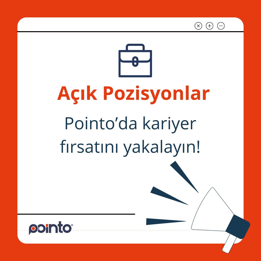 pointocomtr's tweet photo. Açık pozisyonlarımıza göz atın, Pointo ekibine katılın!

Rpa developer
Cbs iş analisti
Net yazılım mühendisi
Frontend developer
Veri tabanı uzmanı
Android Geliştirici

Bize ulaşın:hr@pointo.com.tr

#pointo #pointocomtr #ik #acıkpozisyonlar #işealım https://t.co/cCIV3qR3XI