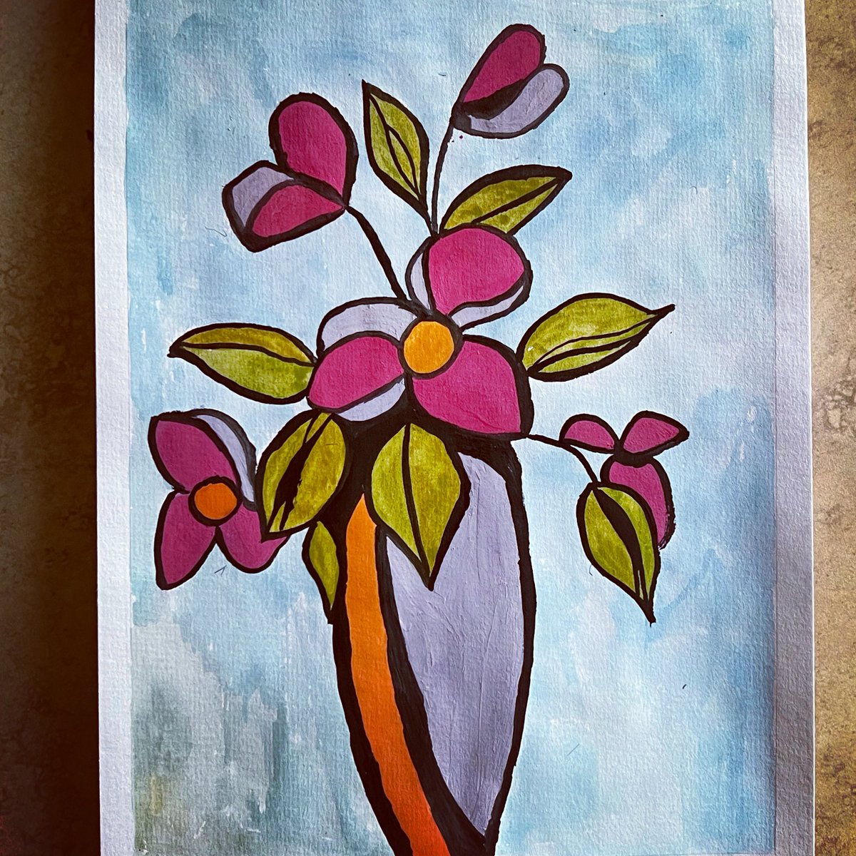 ‘Lively flowers’, 9 inches x 12 inches, watercolor on paper.
.
.
.
#artist #art #artwork  #artoftheday #hobbies #flowers  #paint #watercolor #mysketchbook #bircedikici  #creative #birceart  #carveouttimeforart #passioncolorjoy #artistsoninstagram #instaart #artsy #style