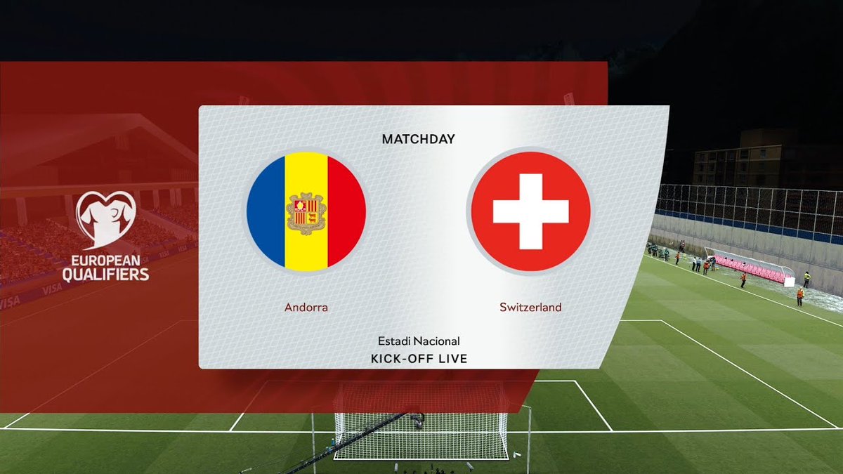 Full Match: Andorra vs Switzerland